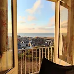 Vue Panoramique Sur La Et Les Falaises Le Tréport