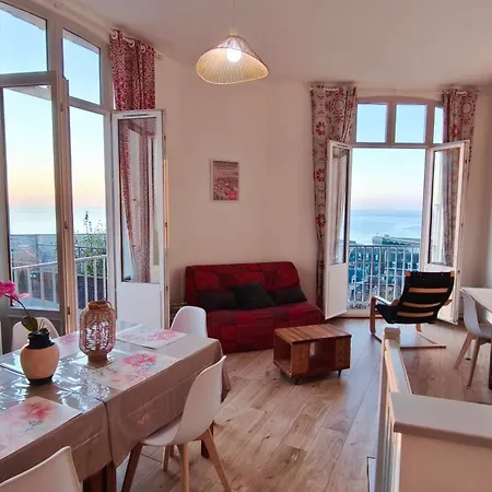 Vue Panoramique Sur La Et Les Falaises Apartament Le Tréport